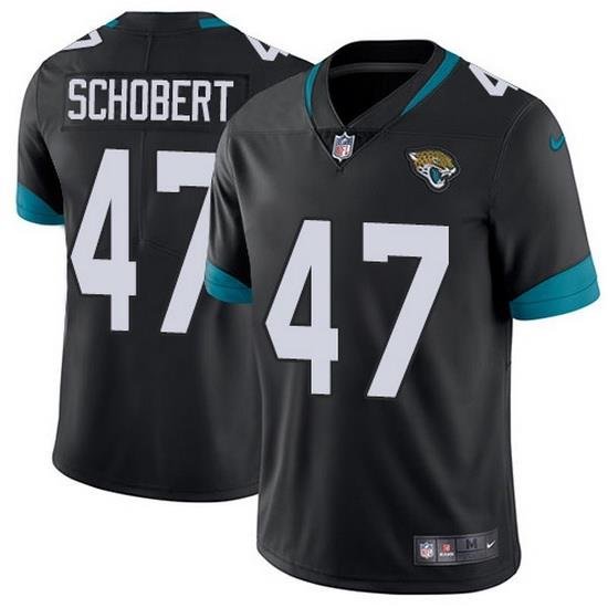 Nike Jaguars 47 Joe Schobert Black Team Color Men Stitched NFL Vapor Untouchable Limited Jersey