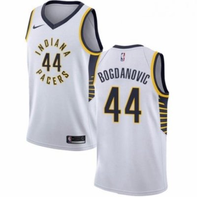 Womens Nike Indiana Pacers 44 Bojan Bogdanovic Swingman White NBA Jersey Association Edition