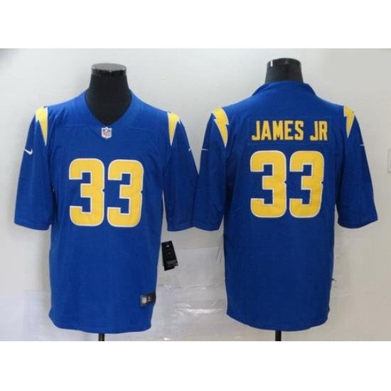 Men Nike Chargers 33 Derwin James Blue 2020 New Vapor Untouchable Limited NFL Jersey