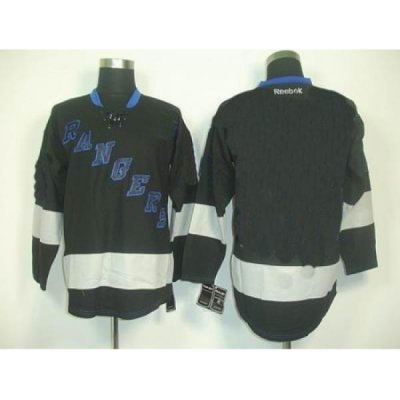 New York Rangers blank black ice JERSEYS