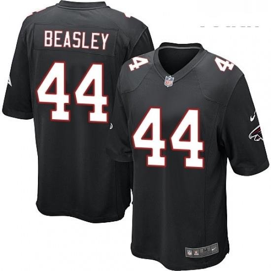 Youth Nike Atlanta Falcons 44 Vic Beasley Game Black Alternate NFL Jersey