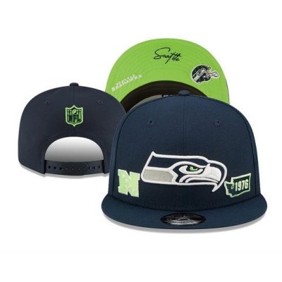 Seattle Seahawks Snapback Hat 24E08