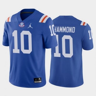 Florida Gators Josh Hammond Royal Throwback Men'S Jersey