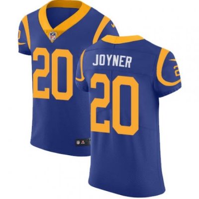 Nike Rams #20 Lamarcus Joyner Royal Blue Alternate Mens Stitched NFL Vapor Untouchable Elite Jersey