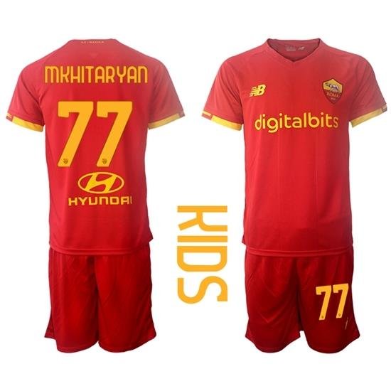 Kids Roma Soccer Jerseys 002