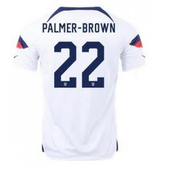 Men US 2022 FIFA Soccer Jersey White 006