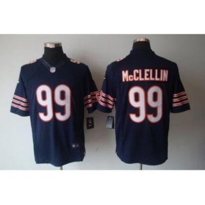 Nike Chicago Bears 99 Shea McClellin Blue Limited NFL Jersey