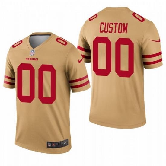 Men Women Youth Toddler All Size San Francisco 49ers Customized Jersey 011