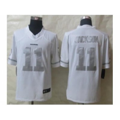 Nike washington redskins 11 DeSean Jackson White Game Platinum NFL Jersey