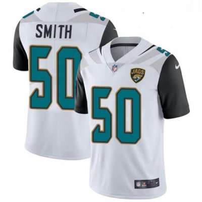 Youth Nike Jacksonville Jaguars 50 Telvin Smith White Vapor Untouchable Limited Player NFL Jersey