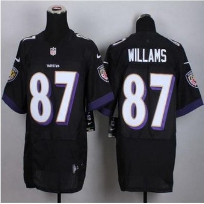 New Baltimore ravens #87 Maxx Williams Black Alternate Men Stitched NFL New Elite jersey