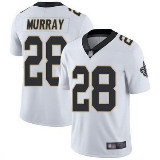 Saints 28 Latavius Murray White Youth Stitched Football Vapor Untouchable Limited Jersey