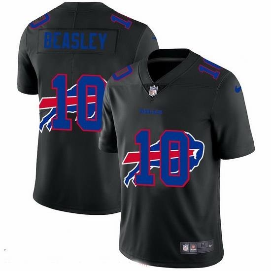 Buffalo Bills 10 Cole Beasley Men Nike Team Logo Dual Overlap Limited NFL Jersey Black