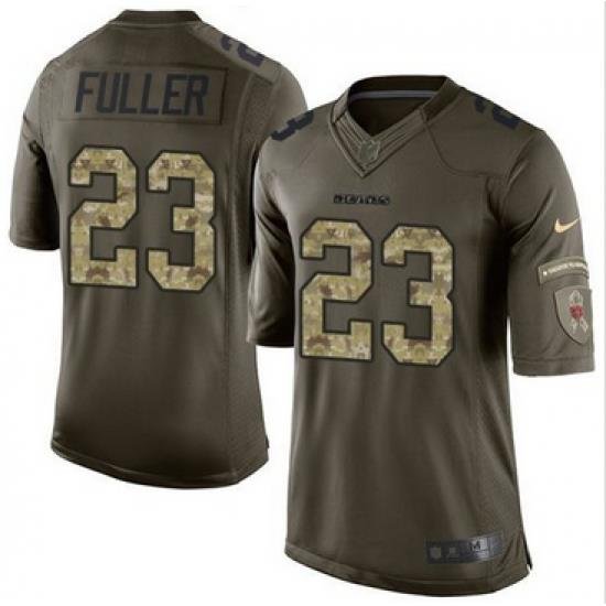 Nike Chicago Bears #23 Kyle Fuller Green Men 27s Stitched NFL Limited Salute to Service Jersey