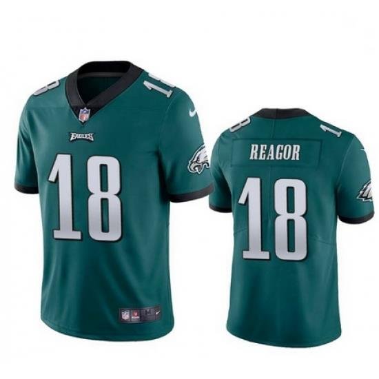 Youth jalen reagor philadelphia eagles 18 Green vapor limited jersey