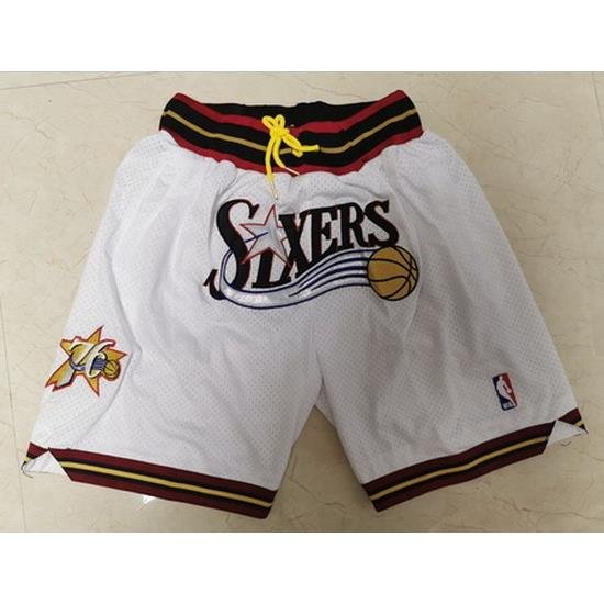 Philadelphia 76ers Basketball Shorts 003