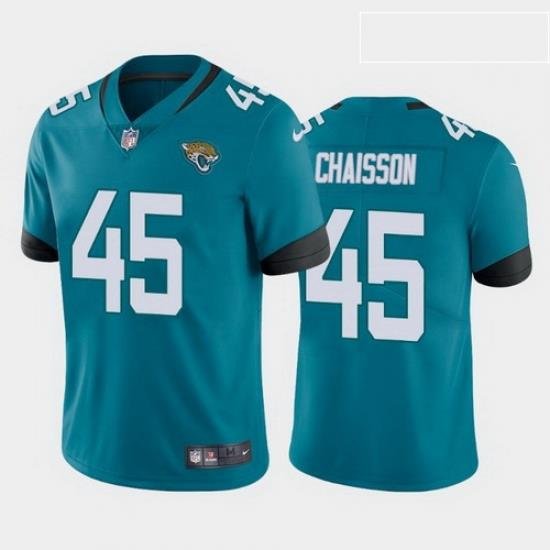 men k'lavon chaisson jacksonville jaguars teal vapor limited jersey