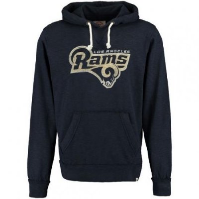 NFL Los Angeles Rams 47 Wordmark Slugger Hoodie Navy