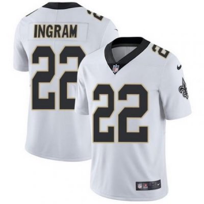 Nike Saints #22 Mark Ingram White Mens Stitched NFL Vapor Untouchable Limited Jersey