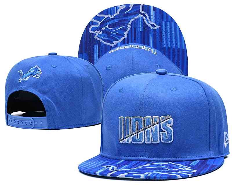 Detroit Lions Stitched Snapback Hats 024