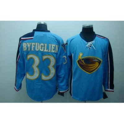 Atlanta Thrashers 33 Byfugien Blue Jerseys