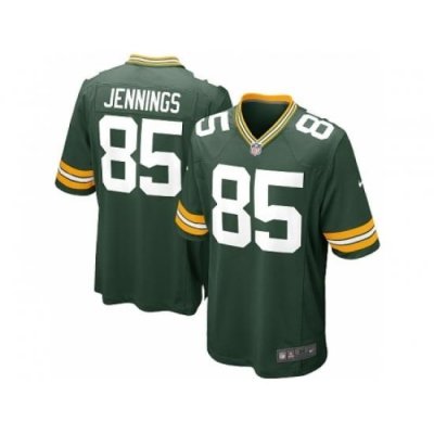 Nike Green Bay Packers 85 Greg Jennings Green Game NFL Jersey