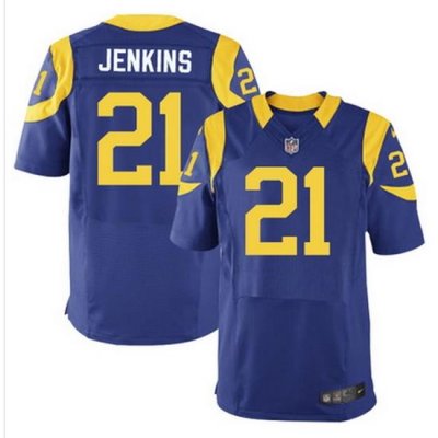 Nike Rams #21 Janoris Jenkins Royal Blue Alternate Mens Stitched NFL Elite Jersey