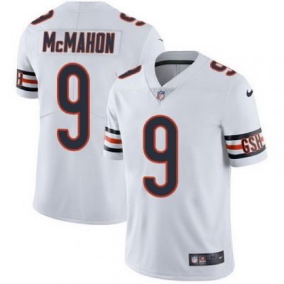 Nike Bears #9 Jim McMahon White Mens Stitched NFL Vapor Untouchable Limited Jersey