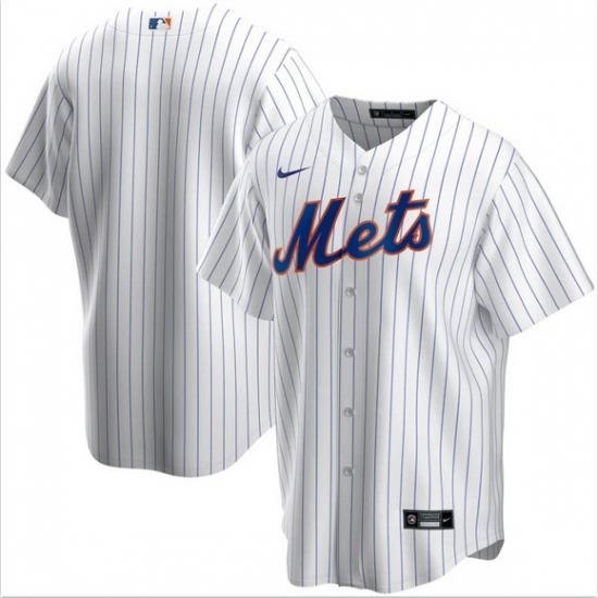 Men NeW York Mets Nike White Blank Jersey