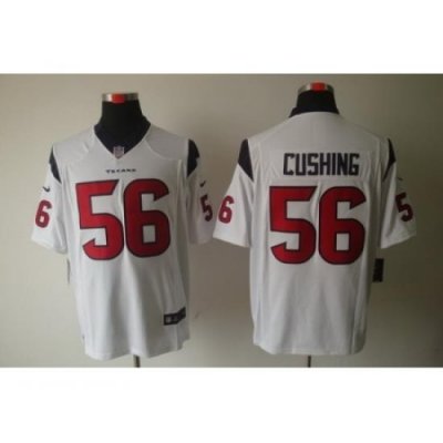 Nike Houston Texans 56 Brian Cushing White LIMITED NFL Jersey