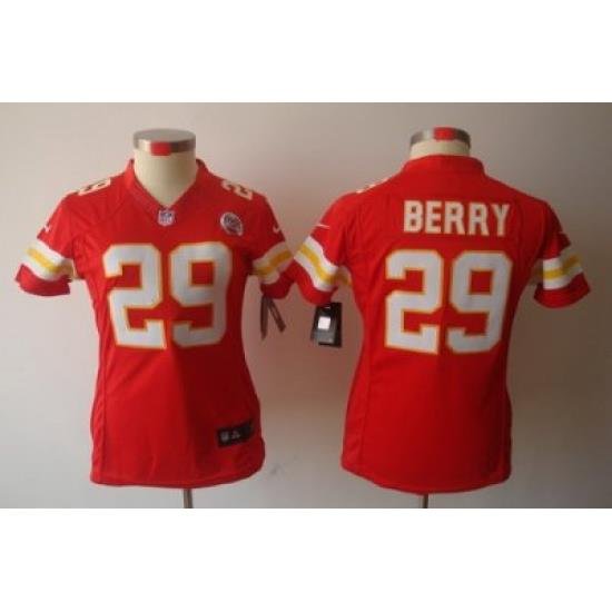 Women Nike Kansas City Chiefs #29 Berry Red Color[NIKE LIMITED Jersey]