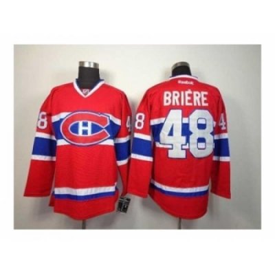 NHL Jerseys Montreal Canadiens #48 Briere red