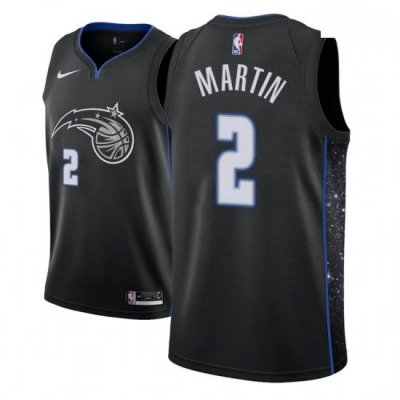 Men NBA 2018 19 Orlando Magic 2 Jarell Martin City Edition Black Jersey