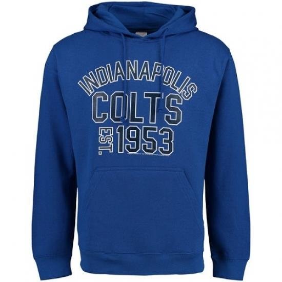 NFL Indianapolis Colts End Around Pullover Hoodie Royal