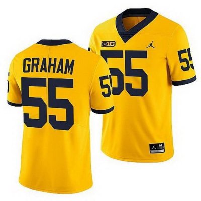 Michigan Wolverines Brandon Graham Maize Nfl Alumni Men Jersey