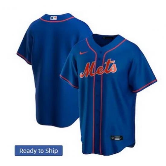 Men NeW York Mets Nike Blue Blank Jersey