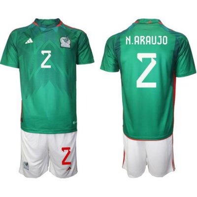 Men FIFA 2022 Mexico Soccer Jersey 015