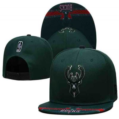 Milwaukee Bucks Stitched Snapback Hats 0019