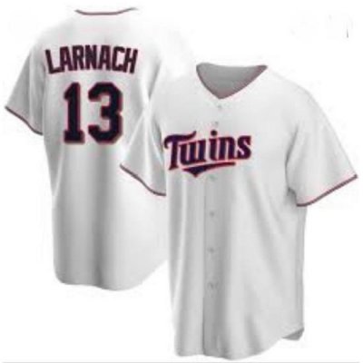 Minnesota TWins 13 Trevor Larnach White Jersey