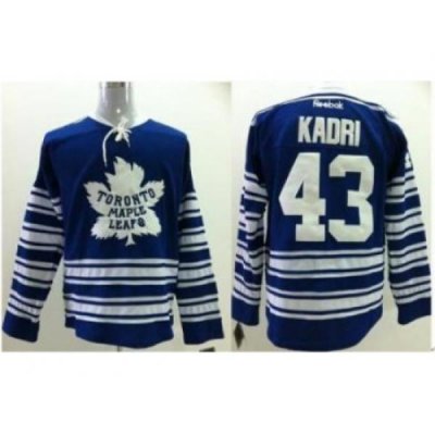 Toronto Maple Leafs 43 Nazem Kadri 2014 Winter Classic Blue NHL Jersey