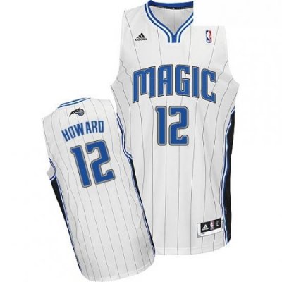 Youth Adidas Orlando Magic 12 Dwight Howard Swingman White Home NBA Jersey