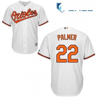 Youth Majestic Baltimore Orioles 22 Jim Palmer Authentic White Home Cool Base MLB Jersey