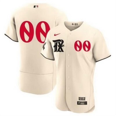 Men Texas Rangers ACTIVE PLAYER Custom 2023 Cream City Connect Flex Base Stitched Baseball Jersey