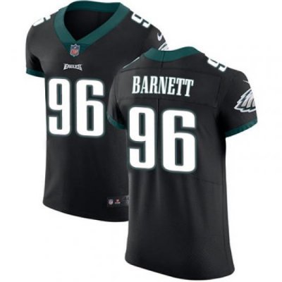 Nike Eagles #96 Derek Barnett Black Alternate Mens Stitched NFL Vapor Untouchable Elite Jersey