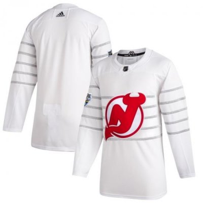 Devils Blank White 2020 NHL All Star Game Adidas Jersey