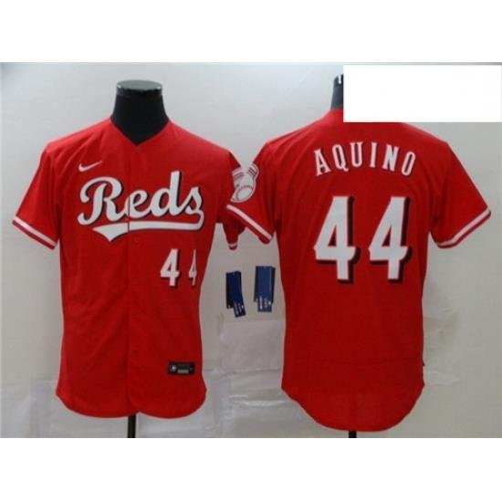 Reds 44 Aristides Aquino Red 2020 Nike Flexbase Jersey