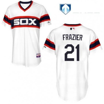 Mens Majestic Chicago White Sox 53 Welington Castillo White Alternate Flex Base Collection 2018 World Series Jersey