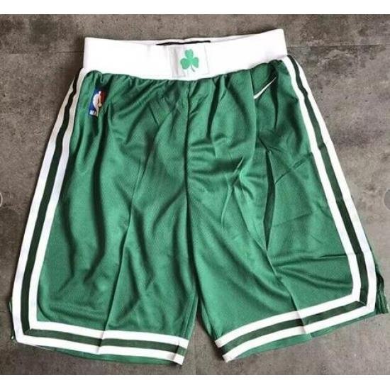 Men Boston Celtics Nike Green Basketball Shorts