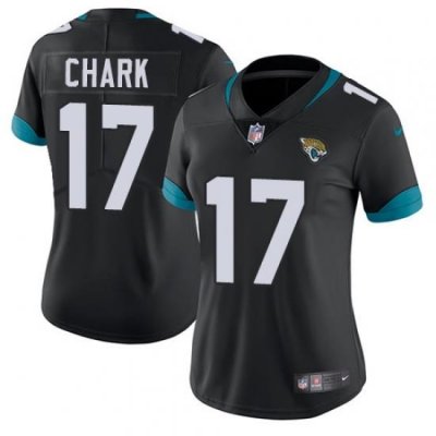 Nike Jaguars #17 DJ Chark Black Alternate Womens Stitched NFL Vapor Untouchable Limited Jersey