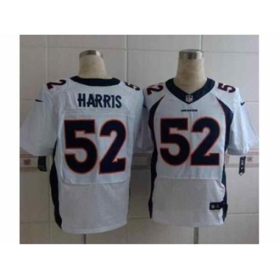 Nike denver broncos 52 Chris Harris white Elite NFL Jersey